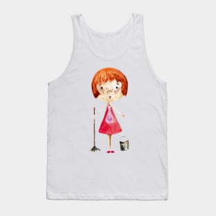 Cleaning woman Tank Top